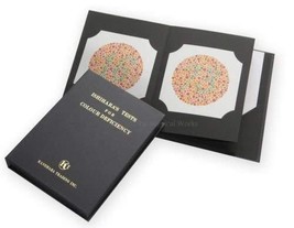 Ishihara Test Chart Books For Color Deficiency 38 Plates Free Shipping Worldwide - £22.93 GBP