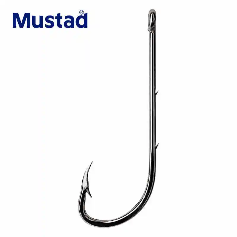 Sporting Mustad Hooks Live Bait Long Handle Casting Fishing Hooks 92647 Double B - £18.67 GBP