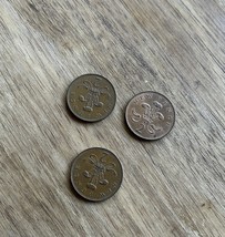 Rare 1971 2 Pence Coin, United Kingdom 2 New Pence Elizabeth II, 1971 - $285.00