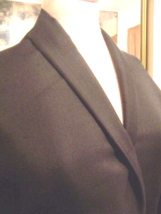 4YDS Heavy Charcoal Grey Italian Silk Dupioni Silk Linen Suit Fabric - £101.14 GBP