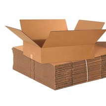 BOX USA 24x20x6 Flat Corrugated Boxes, Flat, 24L x 20W x 6H, Pack of 10 - $90.08