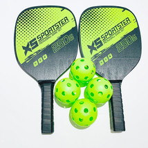 Pickleball Beg Pack, Paddle Set with 2 Rackets 4 Balls and extra Carry Bag USA - £39.22 GBP