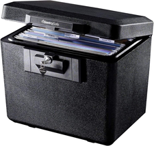 Sentrysafe Fireproof Safe Box with Key Lock, Safe for Files and Document... - £63.97 GBP