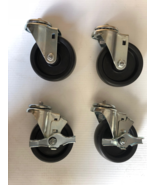 Atosa CookRite Set of 4 Casters For 60&quot; Range Oven # ATO-36G4B,ATO2B48G,... - $129.00