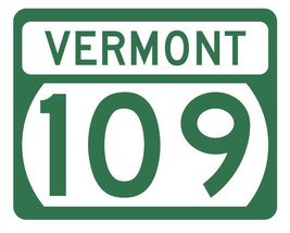 Vermont State Highway 109 Sticker Decal R5315 Highway Route Sign - £1.14 GBP+