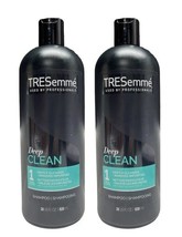 (2) TRESemme Deep Clean Shampoo 1, Gently Cleanses &amp; Removes Impurities 28oz - £69.19 GBP