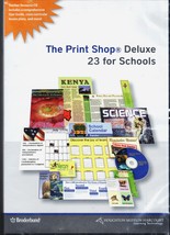 The Print Shop Deluxe 23 For Schools - $24.25