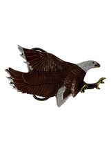 Vintage 1979 Great American Buckle Co Chicago Bald Eagle Belt Buckle USA... - $27.00