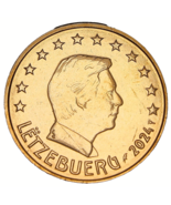 Luxembourg 5 Euro Cents, 2024 Gem Unc~Free Shipping - £3.43 GBP