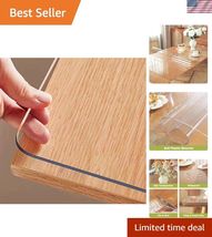 Clear Table Protector 24 x 54 Inch, 1.5mm Thick Plastic Table Cover Prot... - $49.89