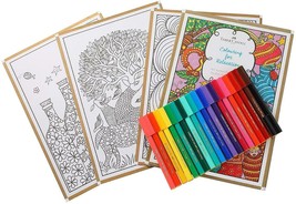 Faber Castell Coloring for Relaxation Kit Round (Assorted) Student School AUD - £20.14 GBP