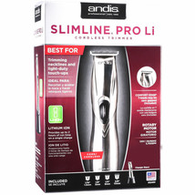 Andis Slimline Pro Li Cordless Lightweight Trimmer CL-32400 (Model D-8) ... - $75.23