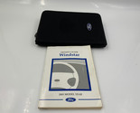 2001 Ford Windstar Owners Manual Handbook Set with Case OEM G03B41070 - $31.49
