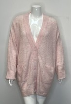 George Plus Women&#39;s Button-Front Cardigan Sweater Pink 4X NWT - £16.23 GBP