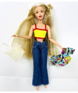 Mattel Barbie Generation Girl Tori Doll Blonde Dressed w/ Extra Shirts - $561.81 MXN
