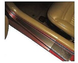 1997-2004 Corvette Sill Ease/Sill Covers/Protectors Black W/O Letters Pair - $104.89