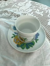 Noritake Mid-Century Modern Hula Younger Image Cup and Saucerl 1970&#39;s Vtg. - £11.63 GBP