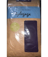 Stylegaga Footless Fashion Tights Purple 2 Pack Size S/M - £11.06 GBP