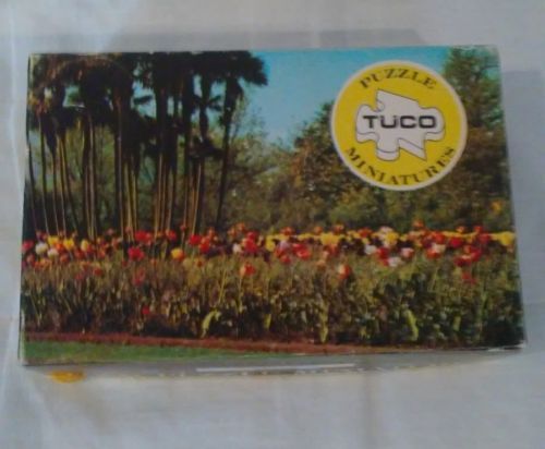 Vintage Tuco Puzzle "Flowering Tulips" Series #300, Complete - $14.85