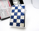 Blue Carbon Shell Plaid Inlay ZIPPO 2020 MIB Rare - $104.94