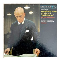 Tchaikovsky Pathetique Vinyl Record 1958 NY Philharmonic Mitropoulos 33 12&quot; VRF6 - £15.65 GBP