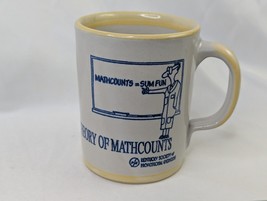 The Theory of Mathcounts Coffee Cup Mug Louisville Stoneware - £19.88 GBP