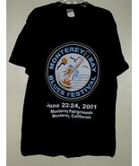 James Brown Monterey Blues Fest Concert Shirt 2001 Etta James Little Ric... - $4,544.23 MXN