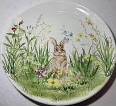 NEW (Other) Cute Single Bunny And Flower Themed Tabletop Plate—SHIPS IN ... - $22.65