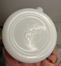 4 Fire-King Ware Milk Glass Coffee Mugs image 5