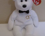 Ty Beanie Baby Mr. The Groom Bear 6&quot; NEW - £7.13 GBP