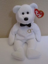 Ty Beanie Baby Mr. The Groom Bear 6&quot; NEW - £7.01 GBP
