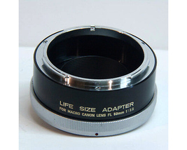 Life Size Adapter for Canon Macro Lens FL 50mm 1:3.5 [Vintage Camera] - £15.69 GBP