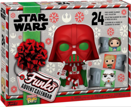 Star Wars Holiday Funko Pocket Pop Figure 24 Pieces Advent Calendar 2022... - £55.38 GBP