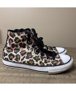 Converse CTAS High Top 8-Bit Black Brown Ivory Canvas Girls size 3 - $40.68 CAD