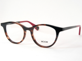 Woow Paris Marry Me 4 0010 Demi Brown /Black Eyeglasses Glasses 48-18-140mm - $194.74