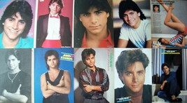 JOHN STAMOS ~ Ten (10) Color and B&amp;W Advert, PIN-UPS fm 1984-1991 ~ B1 Clippings - £10.10 GBP