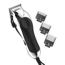 Wahl USA Chrome Pro Corded Clipper Complete Haircutting Kit for, Model 3... - $37.99