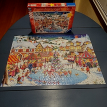 XMAS Joy Ravensburger Puzzle 1000 Piece RARE 2012 Limited Ed Red Box COM... - $22.95