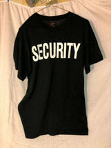 INNew without Tag Brand Military Style Black Security T Shirt Medium - £10.12 GBP