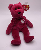 1998 Valentina The Ty Beanie Baby Bear – Mint, Tag Errors, Rare, - £38.09 GBP