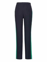 Banana Republic Women Navy Green Side Stripe Straight Fit Avery Ankle Pants 4 - £31.31 GBP
