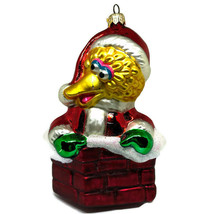 Polonaise Big Bird Christmas Tree Ornament Kurt Adler Polish Glass Sesame Street - £38.88 GBP