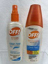(2) OFF! Family Care Insect Repellent II Clean Feel w/ Picaradin - 6 Oz - £7.85 GBP