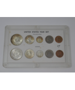 United States Year Set 1964 Philadelphia &amp; Denver Mints Coins in Plastic... - $1,081.13 MXN