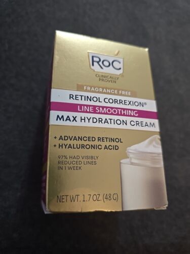 ROC Fragrance Free Retinol Correxion Max Hydration Cream 1.7oz NEW (O9) - $24.74
