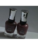 2 Sally Hansen Complete Salon Manicure Nail Polish .5fl oz-461 Plum&#39;s Th... - $222.73 MXN