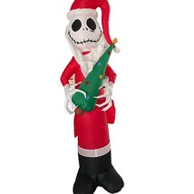 Gemmy 5.5&#39; Airblown JACK SKELLINGTON Nightmare Before Christmas Inflatable w box - £44.55 GBP