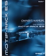 Yamaha Motif-Rack ES Synthesizer MIDI Module Original Owner&#39;s Manual Boo... - $1,122.09 MXN