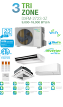 28000 BTU Tri Zone Ductless Mini Split Air Conditioner and Heat Pump  23... - $2,909.61+