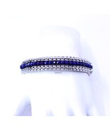 John HARDY JAI LAPIS 8.40ct Box Chain Sterling Silver Bangle Bracelet -L... - €335,23 EUR